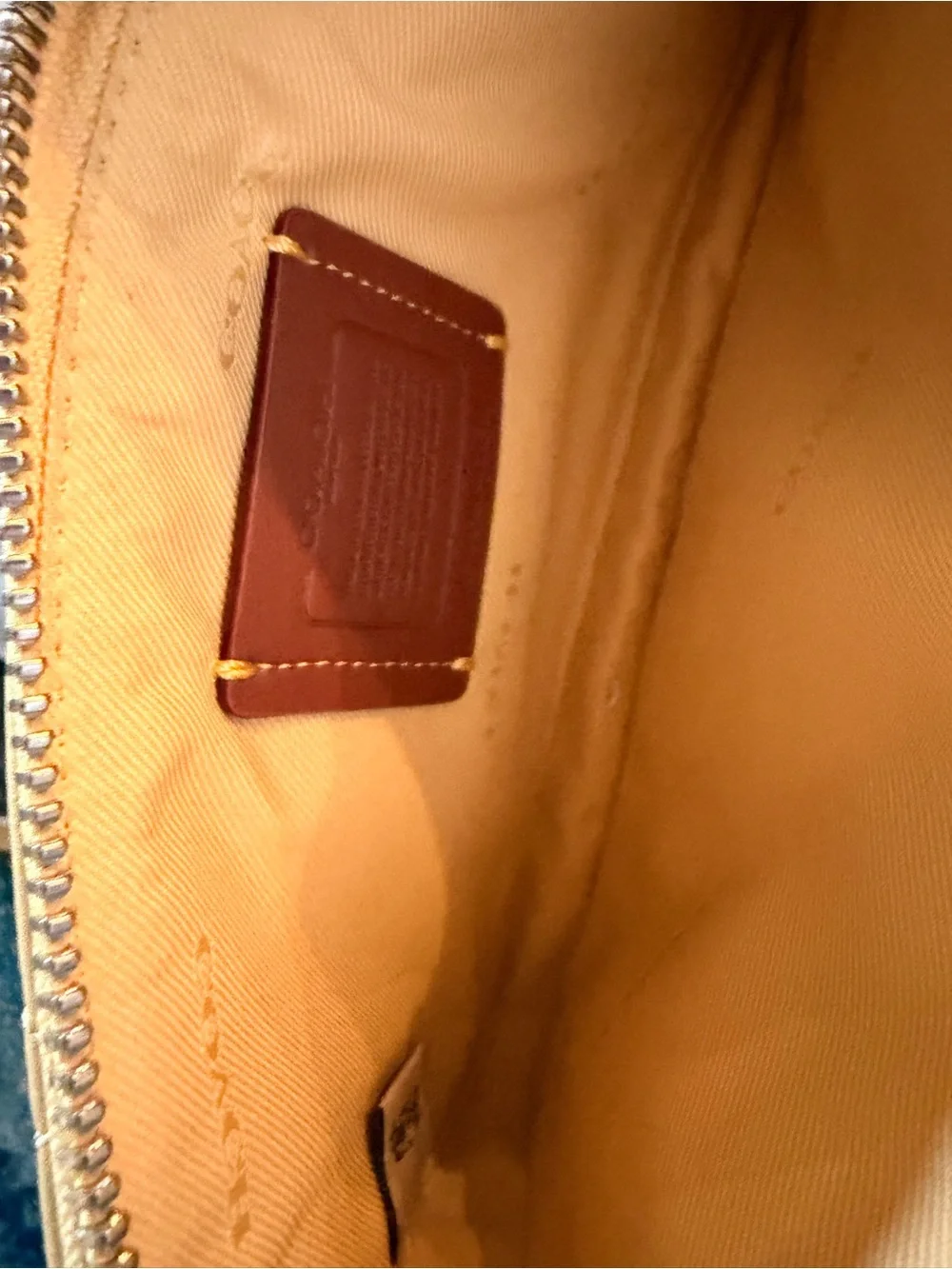 Coach Quilted Leather Camera Bag- Yellow, 💯 Authentic Excellent Condition